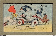 (Bolide ne craignant pas les piétons...)