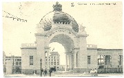 Ostende.Entrée du Royal Palace Hôtel