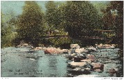 Vallée de la Hoëgne. Le pont Michel Thorez