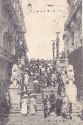 Blankenberghe. L'Escalier de la Rue de l'Eglise
