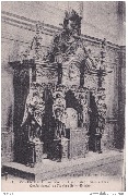 Poperinghe. Bleehstoef (biechtstoel) van Saint Berten´s Kerk - Confessionnal de l´Eglise Saint-Bertin