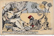 Troja. Jacques lebaudy avec singe