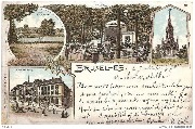 Bruxelles. Bois de la Cambre  Vaux-Hall L'Hôtel des Postes