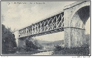 Remouchamps. Le Pont du Chemin de Fer