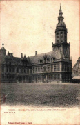 Furnes. L'Hôtel de ville (1596), Chatellenie (1612) et Beffroi (1624)