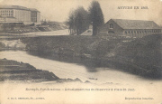 Anvers en 1860 Entrepot, Fortifications - Actuellement rue du Réservoir et Place St. Jean