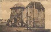 Anvers en 1860, Porte Kipdorp cot&eacute; Sud int&eacute;rieur, apr&egrave;s d&eacute;molition des remparts. Actuellement place de la Commune