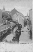 Huy, rivière dans la ville