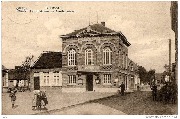 Beersse. Gemeentehuis en Gasthuisstraat