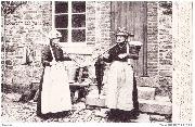 Souvenir des Ardennes -Femmes portant des œufs à Spa