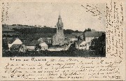 Gruss aus Weismes. Village avec son Eglise