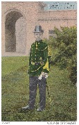 ARMEE BELGE Régiment des Carabiniers - Sous-Officier en tenue de sortie