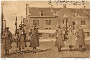 Caserne du 1er et 2è Guides-Prise d armes à l'occasion de la bataille de l Yser-Brigades-Guides 