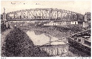 Berchem(Fl.). Pont sur l'Escaut