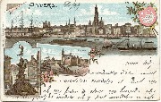 Anvers Port,Statue Brabo,Steen... Anvers Port,Statue Brabo,Steen...