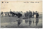 Ostende. Sur la Plage Le Départ de l aéroplane