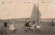 Coxide. Sur la Plage - Voiturette à Voiles