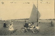 Middelkerke. Sur la Plage - Voiturette à Voiles