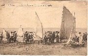 La Panne. Sur la Plage - Concours de Voiturettes
