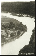 Anseremme.  Panorama du prieuré