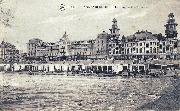 Blankenberghe. La Plage à Marée Haute