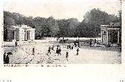 Bruxelles. Entrée du Bois de la Cambre Bruxelles. Entrée du Bois de la Cambre