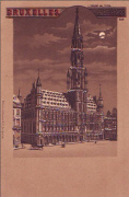 Bruxelles. L'Hôtel de Ville