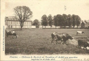 Fleurus. - Château de Zualart où Napoléon établit son Quartier général