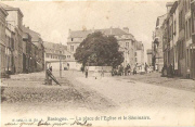 Bastogne. La Place de l'Eglise et le Séminaire