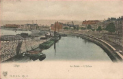 Liège. La Meuse - L'Ecluse