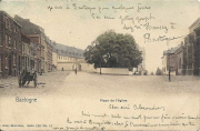 Bastogne. Place de l'église