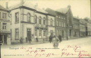 Bastogne. L'Hôtel de ville et la grand'Rue
