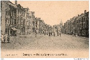Bastogne. Rue du Sablon et rue du Vivier