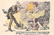Leopold II avec un diamant dans un écrin et cleo de merode en tutu, un poète m'a dit que tu étais une étoile