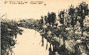 1914-18.  Ruines de Dixmude. Canal d'Handzaeme── Ruines of Dixmude. Handzaeme Canal