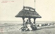 Duinbergen.  Sur la digue