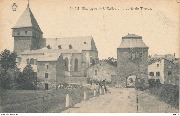 Bastogne. L'Eglise et la porte de Trèves