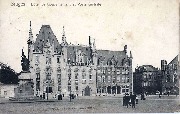 Bruges. Hôtel du Gouvernement et Poste centrale Bruges. Hôtel du Gouvernement et Poste centrale