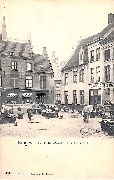 Bruges.Le Petit Marché aux Poissons Bruges.Le Petit Marché aux Poissons