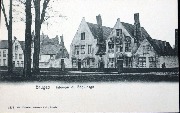 Bruges. Intérieur du Béguinage Bruges. Intérieur du Béguinage