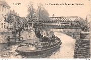 Tournai. La Passerelle et Pont aux pommes Tournai. La Passerelle et Pont aux pommes