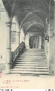 Malines. Escalier du Palais de Justice