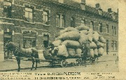 Tournai. Chaussée de Renaix 63 Maison Durieux Pletzers. Spécialité laine à matelas Tournai. Chaussée de Renaix 63 Maison Durieux Pletzers. Spécialité laine à matelas