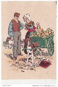Flandre(laitière et chien attelé)