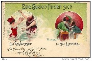 Edle Seele finden sich. zu Wasser, u. zu Landen
