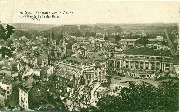 Spa. Panorama vers le Casino et la Salle des Fêtes