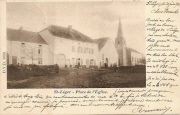 SAINT-LEGER. Place de l'Eglise.