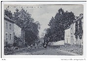 Ciney. vue prise de la chapelle Saint- Hubert