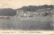 Laroche. Le Pont de Pierre et Ecoles Communales