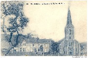 Mogimont. L'Eglise et la Maison de la Ville